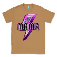 Toasted Coconut mama neon leopard lightning bolt Classic Tee - texasbilliewilder