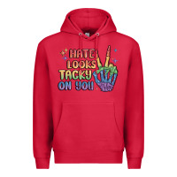 Cardinal hate looks tacky on you pride Premium Hoodie - MaliasSmallBusiness