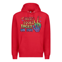 Red hate looks tacky on you pride Premium Hoodie - MaliasSmallBusiness