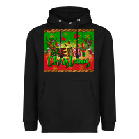 Black merry christmas tumbler Heavyweight Hoodie - BundleAndBundleShop