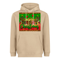 Mushroom merry christmas tumbler Heavyweight Hoodie - BundleAndBundleShop