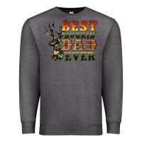 Charcoal Heather best buckin' dad ever Premium Sweatshirt - Artiststas