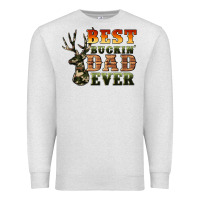 Oatmeal Heather best buckin' dad ever Premium Sweatshirt - Artiststas