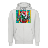Dove Grey flamenco dancer tumbler 3 Zipper Hoodie - CTS Tumbler Store