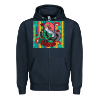 Navy flamenco dancer tumbler 3 Zipper Hoodie - CTS Tumbler Store