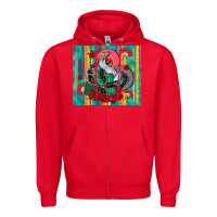 Red flamenco dancer tumbler 3 Zipper Hoodie - CTS Tumbler Store