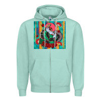 Seafoam flamenco dancer tumbler 3 Zipper Hoodie - CTS Tumbler Store