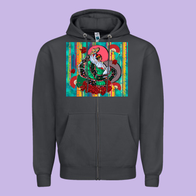 Flamenco Dancer Tumbler 3 Zipper Hoodie Designed By Cts Tumbler Store