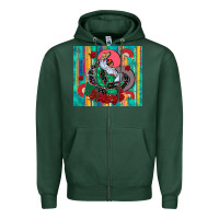 Sports Green flamenco dancer tumbler 3 Zipper Hoodie - CTS Tumbler Store