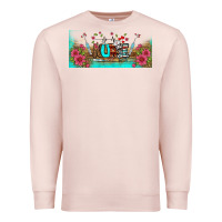 Pale Pink western nurse libbey glass Premium Sweatshirt - BundleAndBundleShop