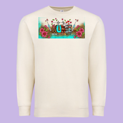 Western Nurse Libbey Glass Premium Sweatshirt Designed By Bundleandbundleshop