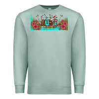 Seafoam western nurse libbey glass Premium Sweatshirt - BundleAndBundleShop