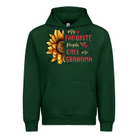 Forest Green my favorite people call me grandma Urban Hoodie - MaliasSmallBusiness
