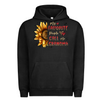 Pigment Black my favorite people call me grandma Urban Hoodie - MaliasSmallBusiness