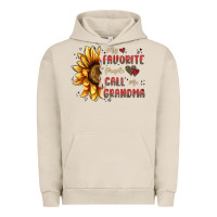 Pigment French Oak my favorite people call me grandma Urban Hoodie - MaliasSmallBusiness