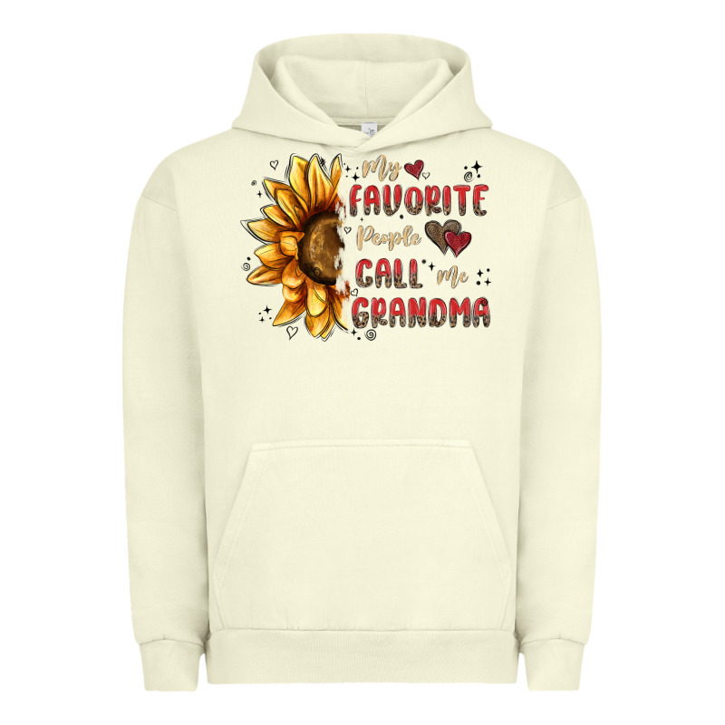 My Favorite People Call Me Grandma Urban Hoodie by MaliasSmallBusiness | Teevron