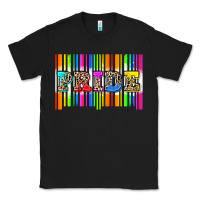 Black pride barcode Classic Tee - Zillion Design Studio