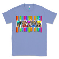 Colony Blue pride barcode Classic Tee - Zillion Design Studio
