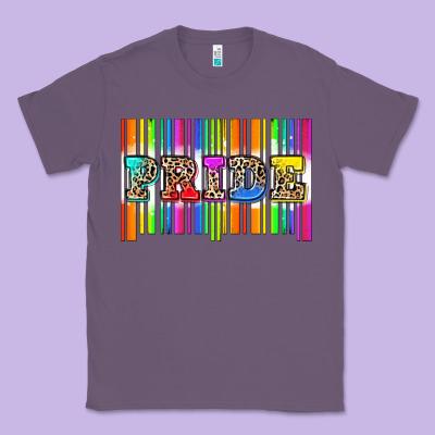 Pride Barcode Classic Tee Designed By Zillion Design Studio