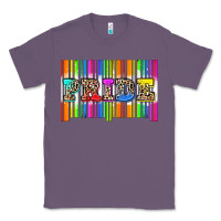 Lavender pride barcode Classic Tee - Zillion Design Studio