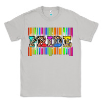 Moon Dust pride barcode Classic Tee - Zillion Design Studio