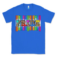 True Royal pride barcode Classic Tee - Zillion Design Studio