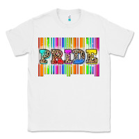 White pride barcode Classic Tee - Zillion Design Studio