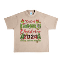 French Oak custom family christmas 2024 marking memories toge Urban Heavy Tee - MaliasSmallBusiness