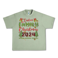 Oil Green custom family christmas 2024 marking memories toge Urban Heavy Tee - MaliasSmallBusiness