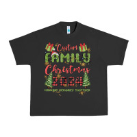 Pigment Black custom family christmas 2024 marking memories toge Urban Heavy Tee - MaliasSmallBusiness