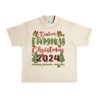 Sandshell custom family christmas 2024 marking memories toge Urban Heavy Tee - MaliasSmallBusiness