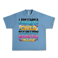 Pebble Blue i don't have a favorite child Urban Heavy Tee - MaliasSmallBusiness
