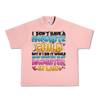 Salmon i don't have a favorite child Urban Heavy Tee - MaliasSmallBusiness