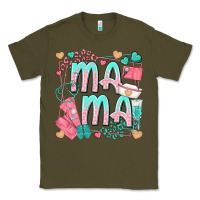 Army Green mama nurse Classic Tee - texasbilliewilder