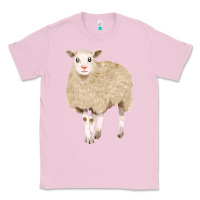 Bubblegum Pink sheep Classic Tee - FaDigitalArtStudio