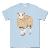 Dusty Blue sheep Classic Tee - FaDigitalArtStudio