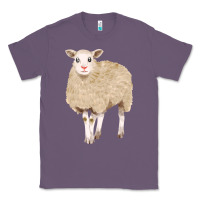 Lavender sheep Classic Tee - FaDigitalArtStudio