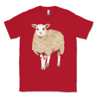 Red sheep Classic Tee - FaDigitalArtStudio