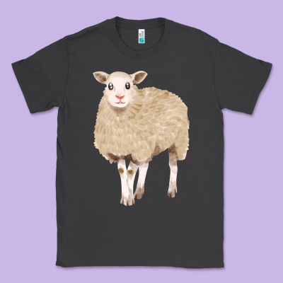 Sheep Classic Tee Designed By Fadigitalartstudio