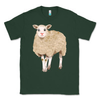 Sports Green sheep Classic Tee - FaDigitalArtStudio