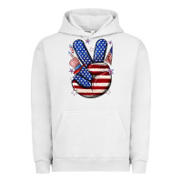 Pigment Lunar Rock peace 4th july Urban Hoodie - NancyCooperArtShop