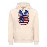 Sandshell peace 4th july Urban Hoodie - NancyCooperArtShop