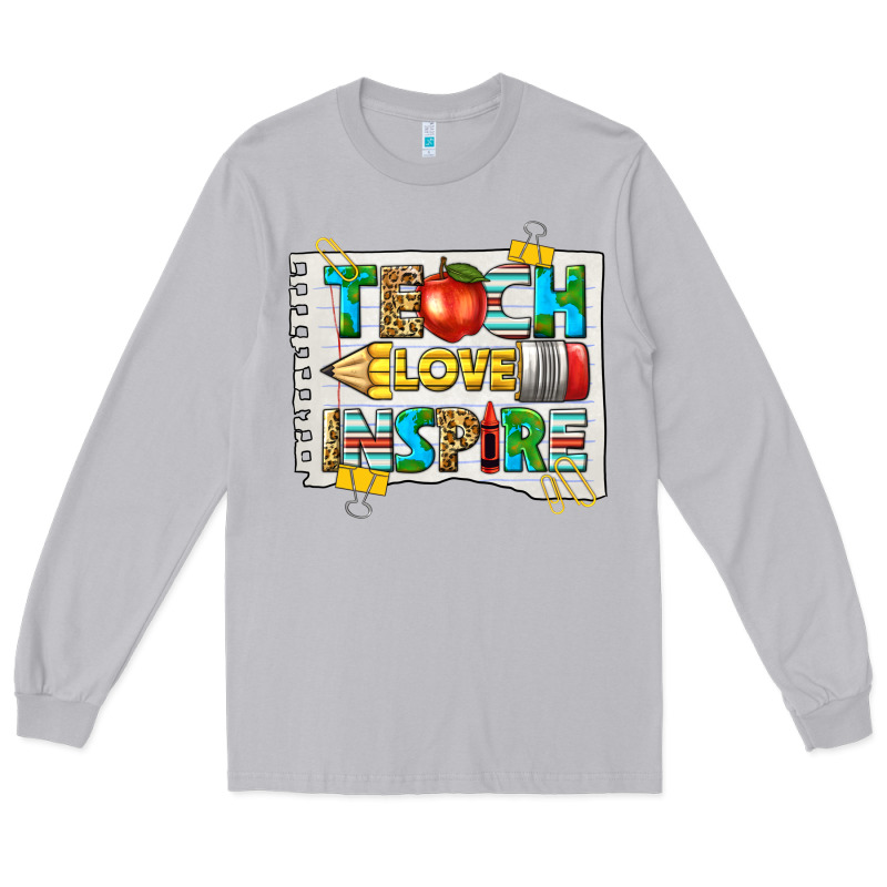 Teach Love Inspire Long Sleeve Tee by texasbilliewilder | Teevron