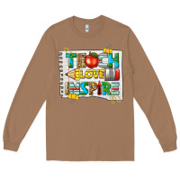 Toasted Coconut teach love inspire Long Sleeve Tee - texasbilliewilder