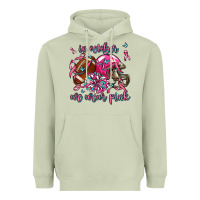 Matcha in october we wear pink football Heavyweight Hoodie - AdoDesignShop