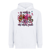 White in october we wear pink football Heavyweight Hoodie - AdoDesignShop