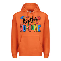 Carrot my brother is ausome autism Premium Hoodie - MaliasSmallBusiness
