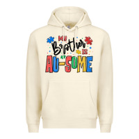 Sandshell my brother is ausome autism Premium Hoodie - MaliasSmallBusiness