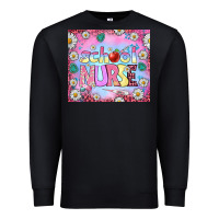 Black school nurse tumbler Premium Sweatshirt - BundleAndBundleShop