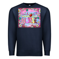 Navy school nurse tumbler Premium Sweatshirt - BundleAndBundleShop